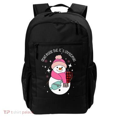 Out Here Looking Like A Snack Cute Boo Jee Xmas Snowman Backpack