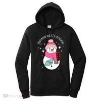 Out Here Looking Like A Snack Cute Boo Jee Xmas Snowman Women's Hoodie thumb 0