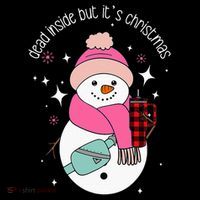 Out Here Looking Like A Snack Cute Boo Jee Xmas Snowman Women's Hoodie thumb 2