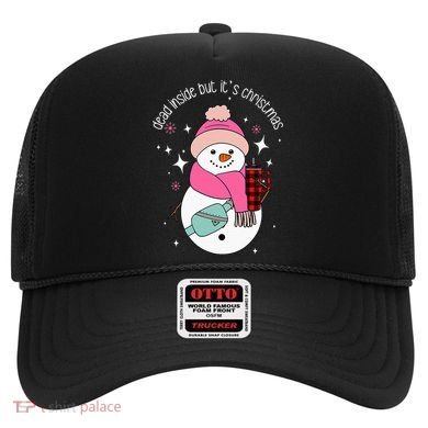 Out Here Looking Like A Snack Cute Boo Jee Xmas Snowman Hat