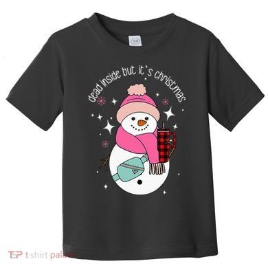 Out Here Looking Like A Snack Cute Boo Jee Xmas Snowman Toddler T-Shirt