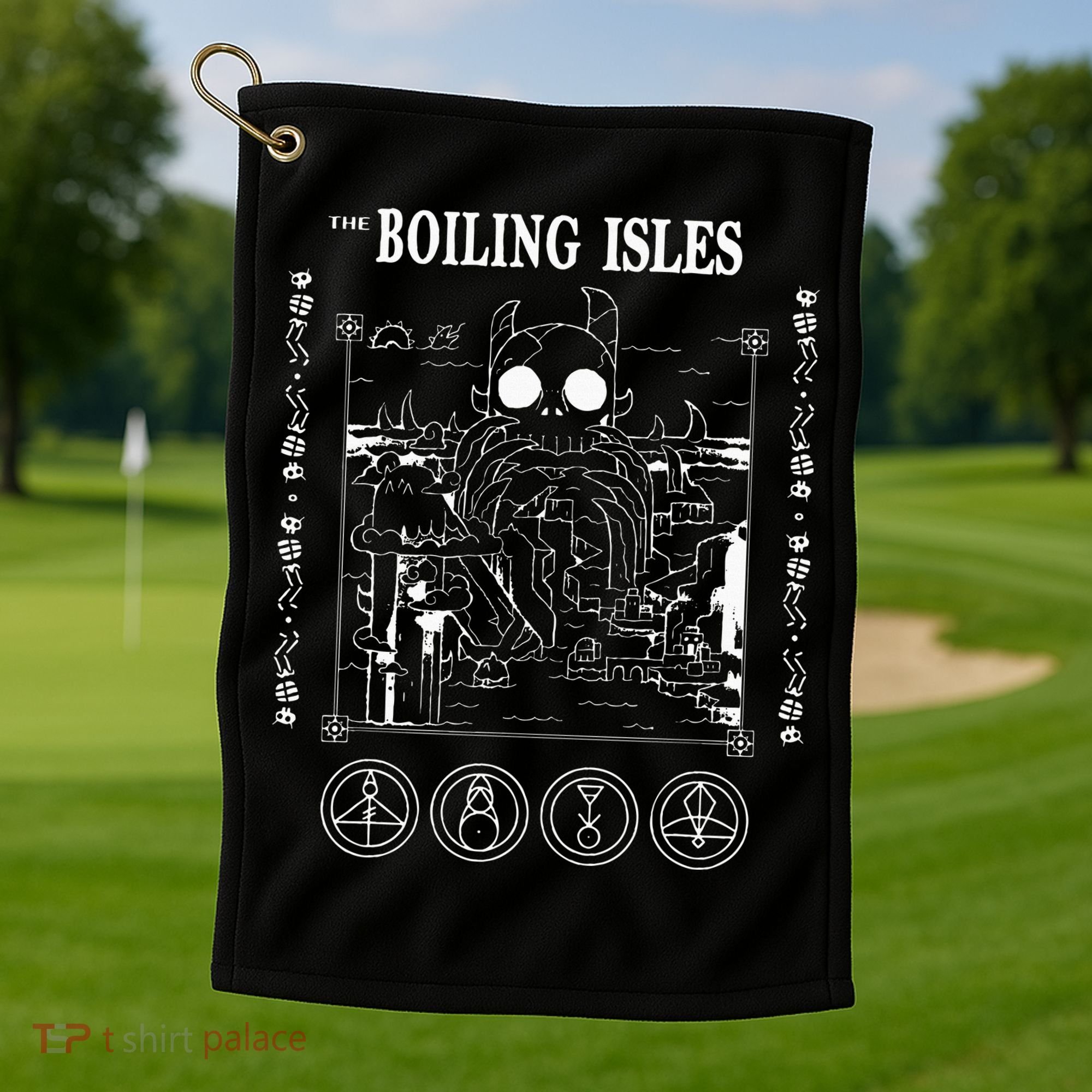 Owl House Love Christmas Trendy Golf Towel