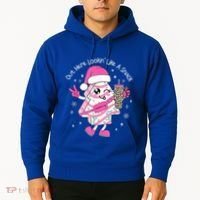Out Here Looking Like A Snack Cute Boo Jee Xmas Trees Cakes  Hoodie thumb 2