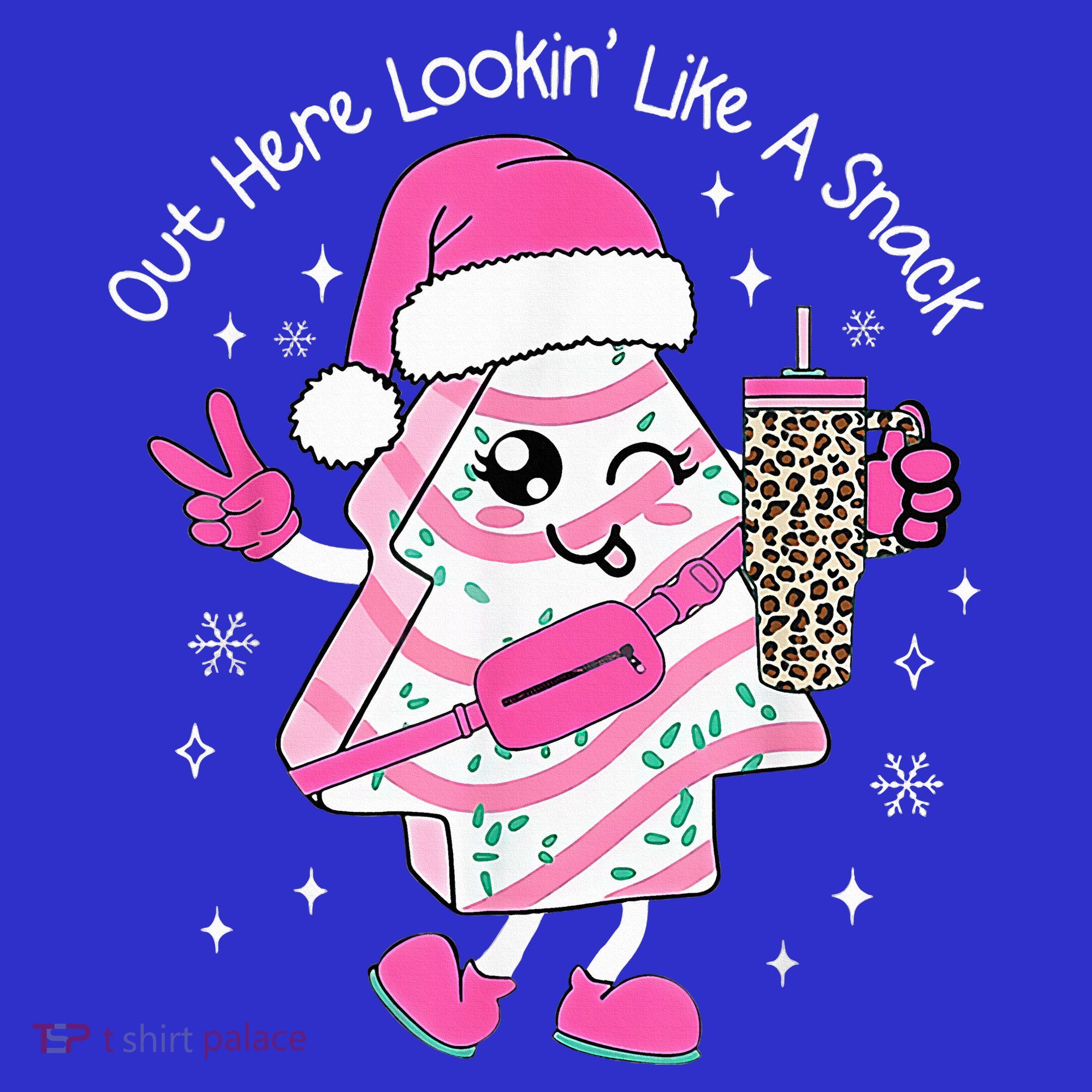 Out Here Looking Like A Snack Cute Boo Jee Xmas Trees Cakes  Baby Bodysuit