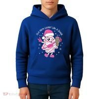 Out Here Looking Like A Snack Cute Boo Jee Xmas Trees Cakes  Kids Hoodie thumb 4