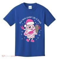 Out Here Looking Like A Snack Cute Boo Jee Xmas Trees Cakes  Kids T-Shirt thumb 0