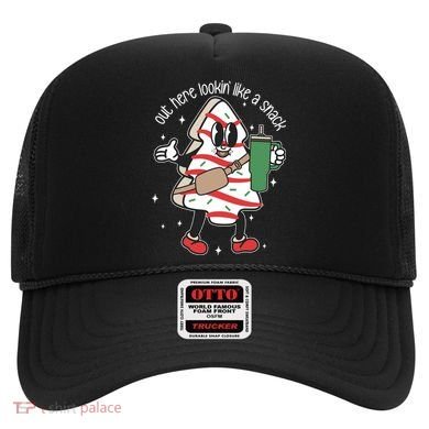 Out Here Looking Like A Snack Cute Boo Jee Xmas Trees Cakes Hat