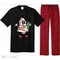 Out Here Looking Like A Snack Cute Boo Jee Xmas Trees Cakes Gift Pajama Set thumb 0
