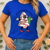 Out Here Looking Like A Snack Cute Boo Jee Xmas Trees Cakes Gift Women's T-Shirt thumb 2