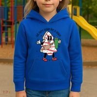 Out Here Looking Like A Snack Cute Boo Jee Xmas Trees Cakes Gift Kids Hoodie thumb 3