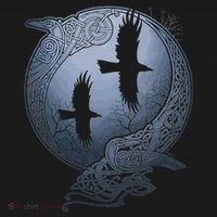 Odins Huginn & Muninn Norse Mythology Cooling Performance Crew T-Shirt thumb 4