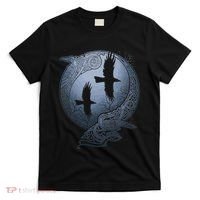 Odins Huginn & Muninn Norse Mythology T-Shirt thumb 0