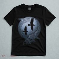 Odins Huginn & Muninn Norse Mythology T-Shirt thumb 5