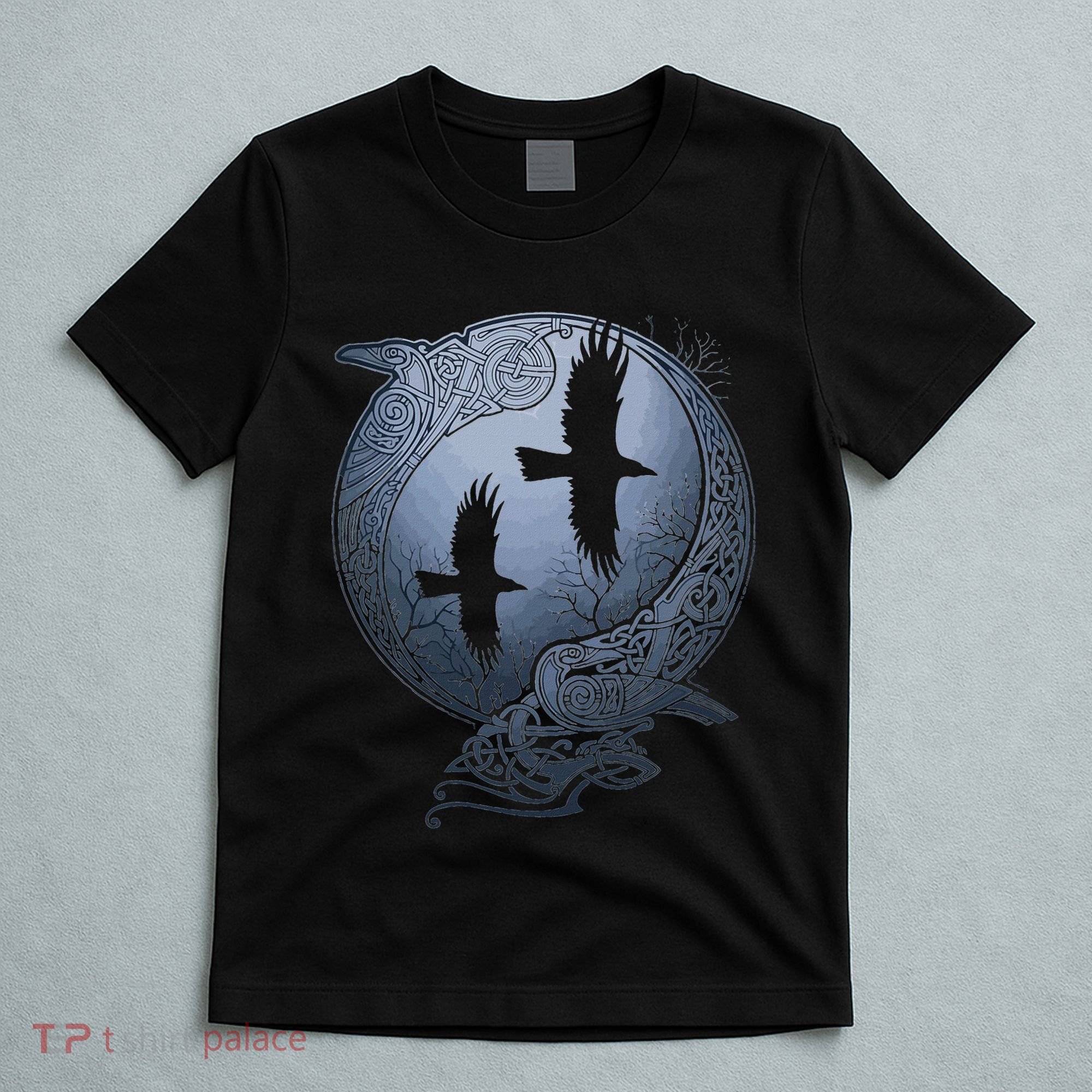 Odins Huginn & Muninn Norse Mythology T-Shirt
