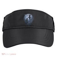 Odins Huginn & Muninn Norse Mythology Adult Drive Performance Visor thumb 0