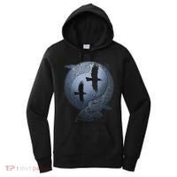 Odins Huginn & Muninn Norse Mythology Women's Hoodie thumb 0