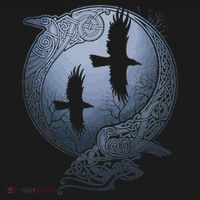 Odins Huginn & Muninn Norse Mythology Toddler Hoodie thumb 2