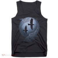 Odins Huginn & Muninn Norse Mythology Tank Top thumb 0