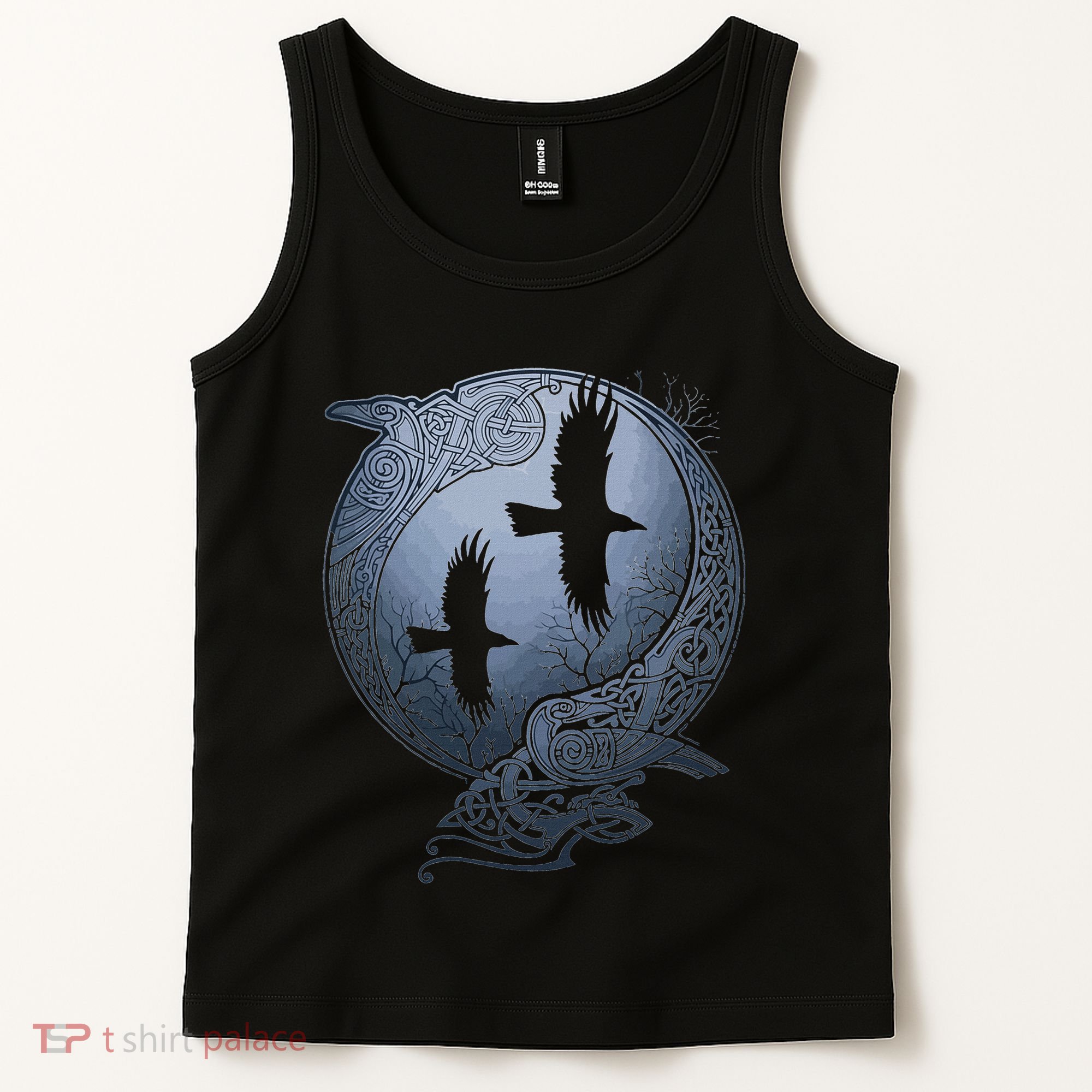 Odins Huginn & Muninn Norse Mythology Tank Top