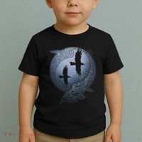 Odins Huginn & Muninn Norse Mythology Toddler T-Shirt thumb 2