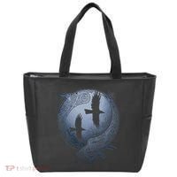 Odins Huginn & Muninn Norse Mythology Tote Bag thumb 0