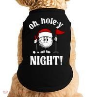 Oh Holey Night Golf Funny Christmas Doggie Tank thumb 0