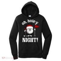 Oh Holey Night Golf Funny Christmas Women's Hoodie thumb 0