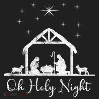 Oh Holy Night Jesus Stable In Bethlehem Beanie thumb 2