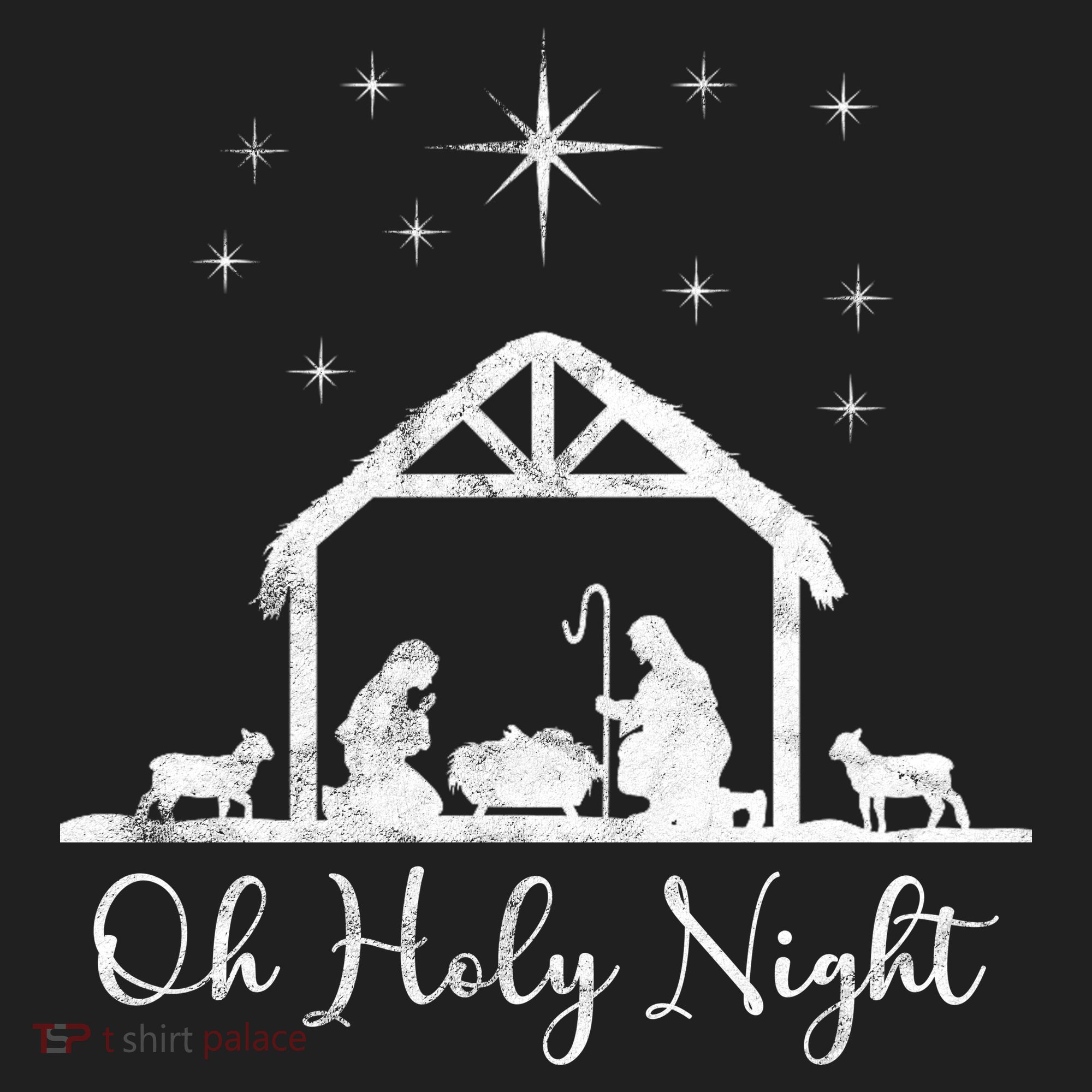 Oh Holy Night Jesus Stable In Bethlehem Beanie