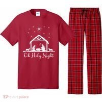 Oh Holy Night Jesus Stable In Bethlehem Pajama Set thumb 0
