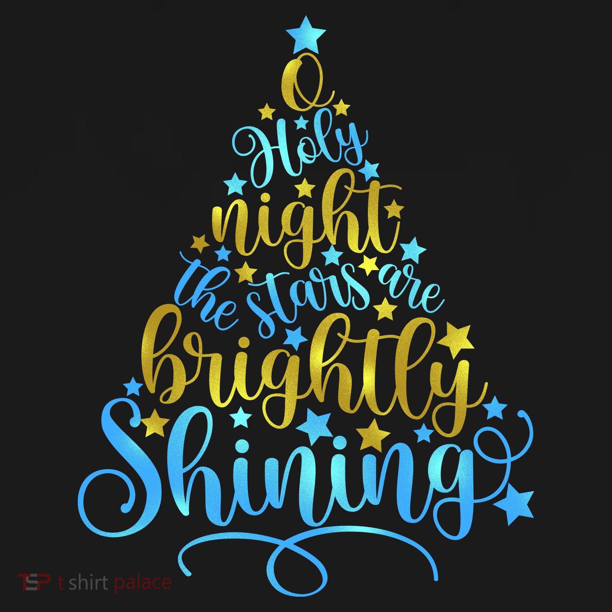 Oh Holy Night The Stars Are Brightly Shining Tree Backpack