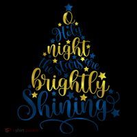 Oh Holy Night The Stars Are Brightly Shining Tree Coffee Mug thumb 5