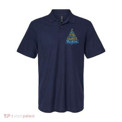 Oh Holy Night The Stars Are Brightly Shining Tree Polo