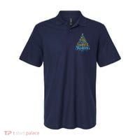 Oh Holy Night The Stars Are Brightly Shining Tree Polo thumb 0