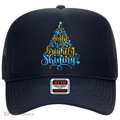 Oh Holy Night The Stars Are Brightly Shining Tree Hat