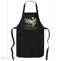 O Holy Night Our King Is Here Jesus Is The Reason Christian Apron thumb 0
