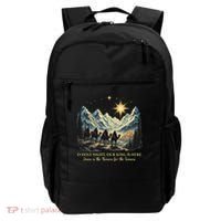 O Holy Night Our King Is Here Jesus Is The Reason Christian Backpack thumb 0