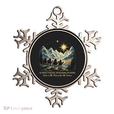 O Holy Night Our King Is Here Jesus Is The Reason Christian Ornament