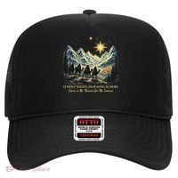 O Holy Night Our King Is Here Jesus Is The Reason Christian Hat thumb 0