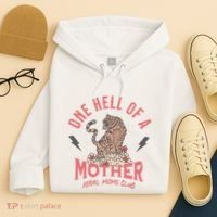 One Hell Of A Mother Feral Moms Club Hoodie thumb 4
