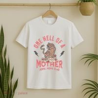 One Hell Of A Mother Feral Moms Club T-Shirt thumb 2