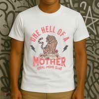 One Hell Of A Mother Feral Moms Club T-Shirt thumb 3