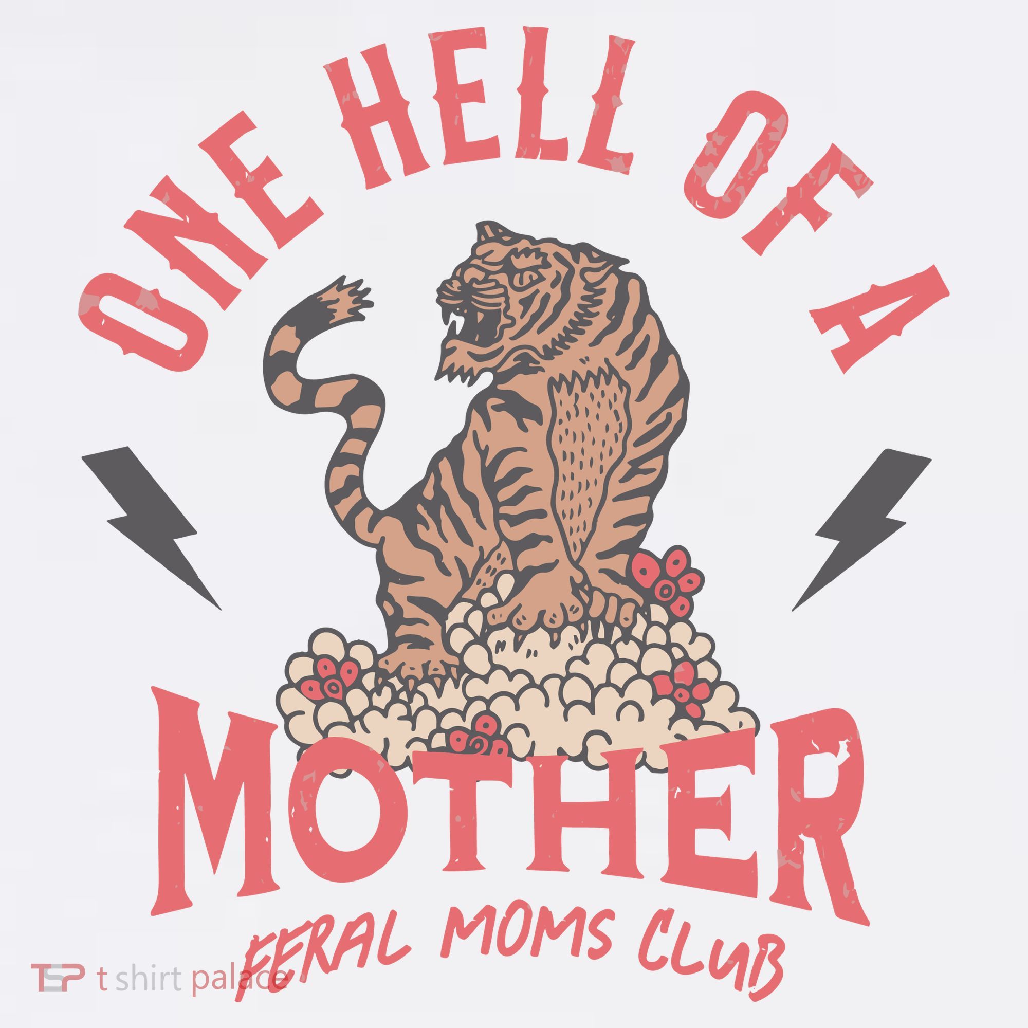 One Hell Of A Mother Feral Moms Club Women's Hoodie