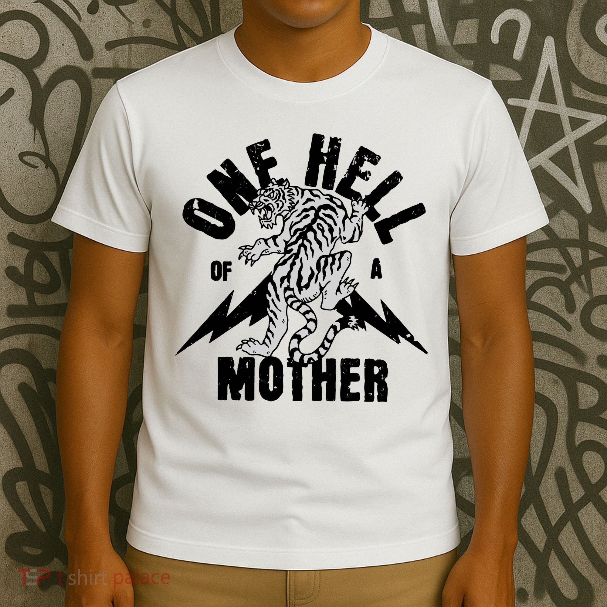 One Hell Of A Mother Vintage Badass Moms T-Shirt