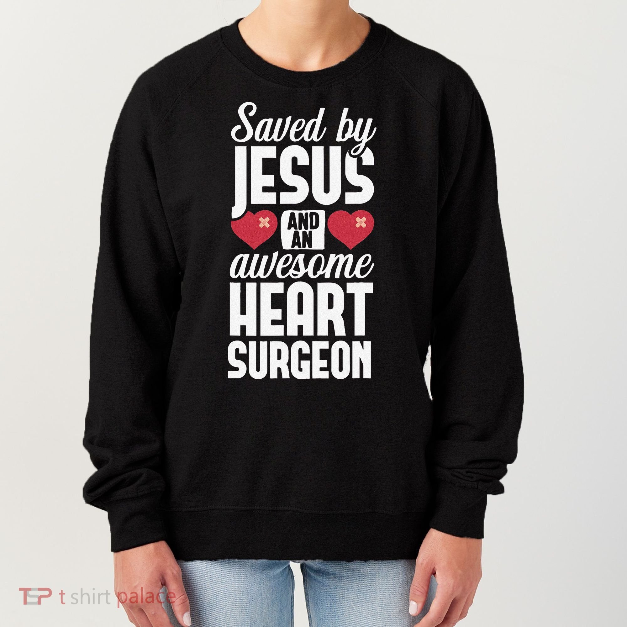 Open Heart Surgery Survivor Jesus Bypass Recovery Women's Sweatshirt