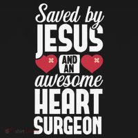 Open Heart Surgery Survivor Jesus Bypass Recovery USA-Made Doggie Bandana thumb 2