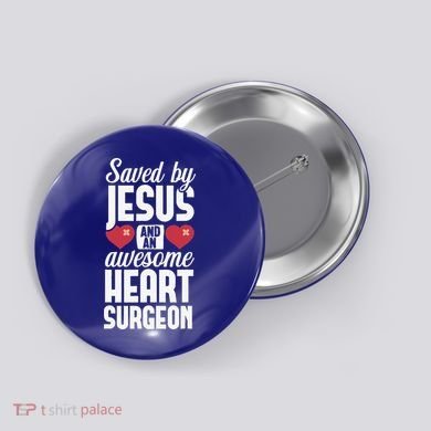 Open Heart Surgery Survivor Jesus Bypass Recovery Button
