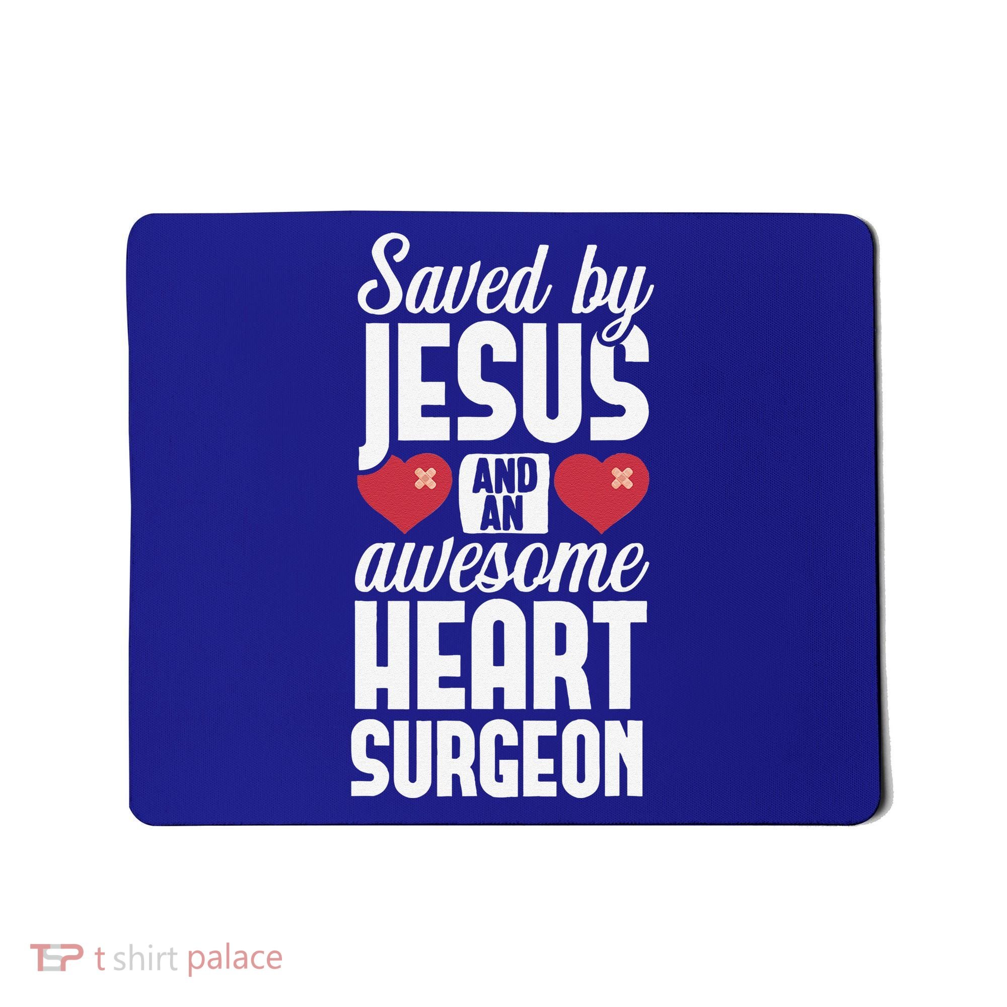 Open Heart Surgery Survivor Jesus Bypass Recovery Mousepad
