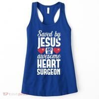 Open Heart Surgery Survivor Jesus Bypass Recovery Women's Tank Top thumb 0