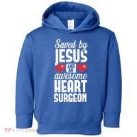 Open Heart Surgery Survivor Jesus Bypass Recovery Toddler Hoodie thumb 0